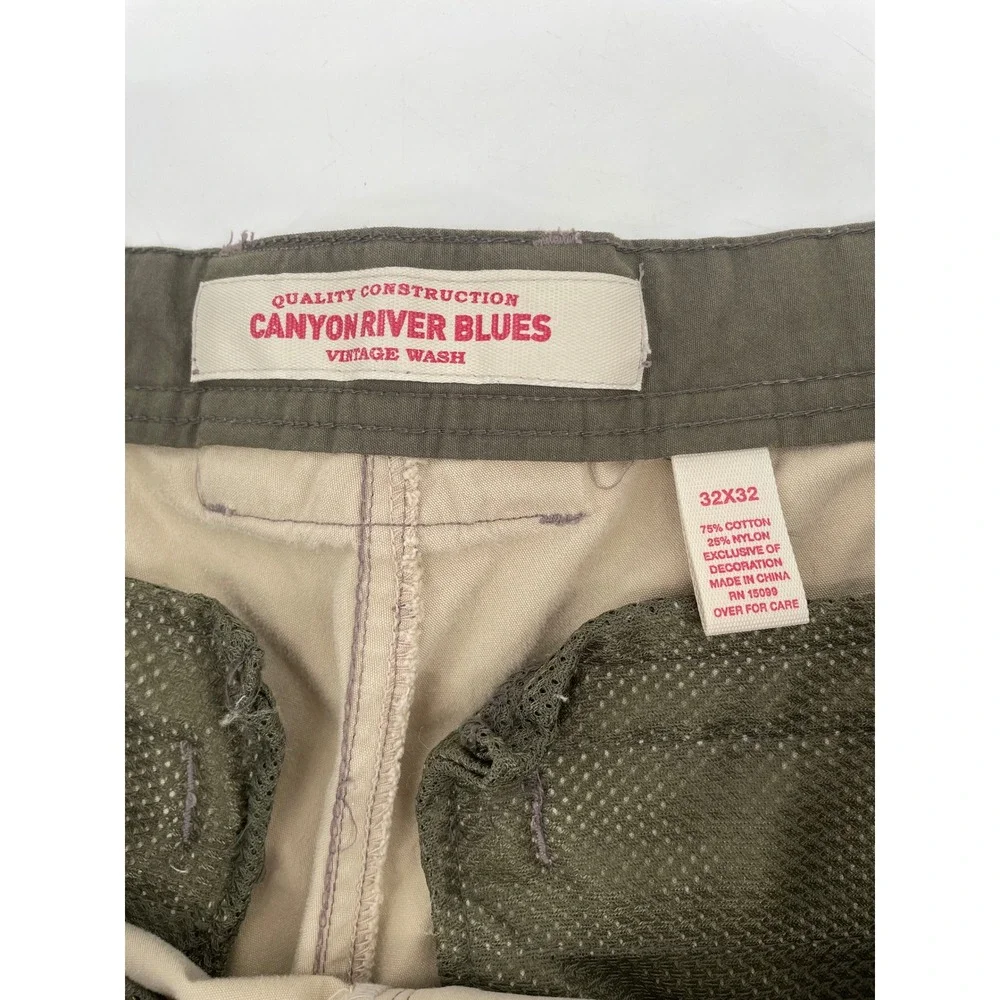 Convertible Hiking Pants Shorts Mens 31x30* Khaki Cargo Utility Gorpcore Outdoor